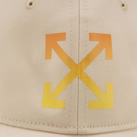 Accessories Off White Gradient Baseball Cap in Off White