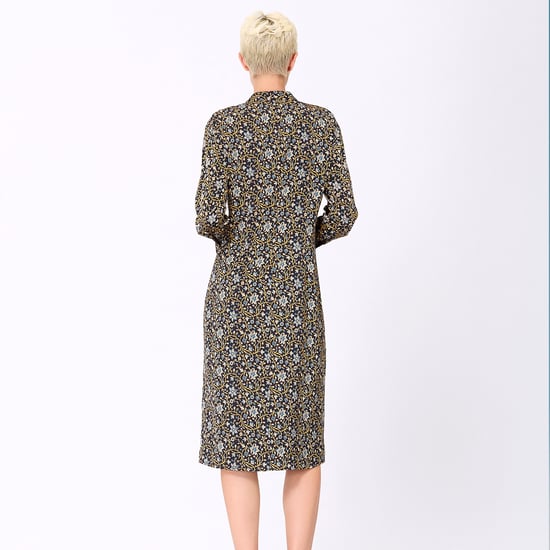 Art-Deco print shirt-dress - Image 5