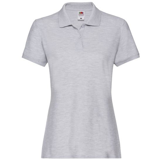 Fruit of the Loom Womens/Ladies Premium Polo Shirt (Heather Grey) - Image 1