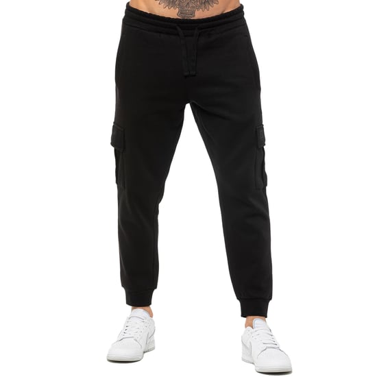 Enzo | Hombre Cargo Joggers - Negro - Image 2