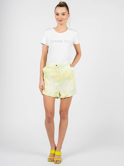Patrizia Pepe Shorts Mujer Amarillo - Image 5