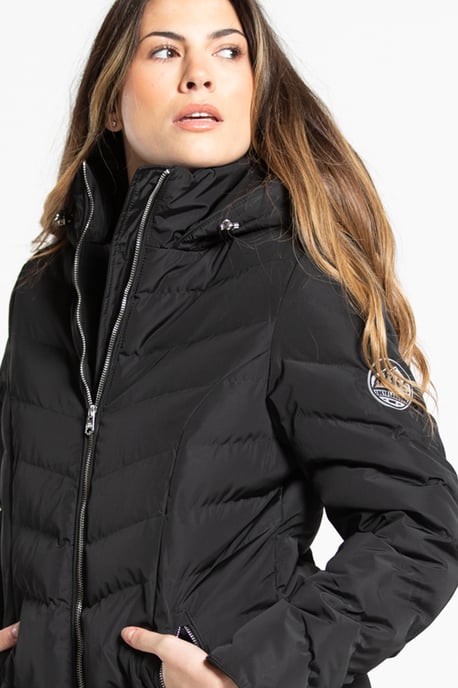 Longline Puffer Jacket