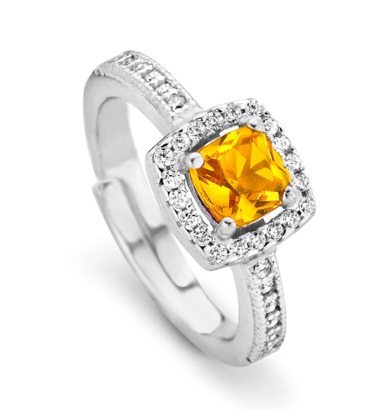 Orphelia Women's 925 Sterling Silver Ring - Silver ZR-7199/CH - Image 1