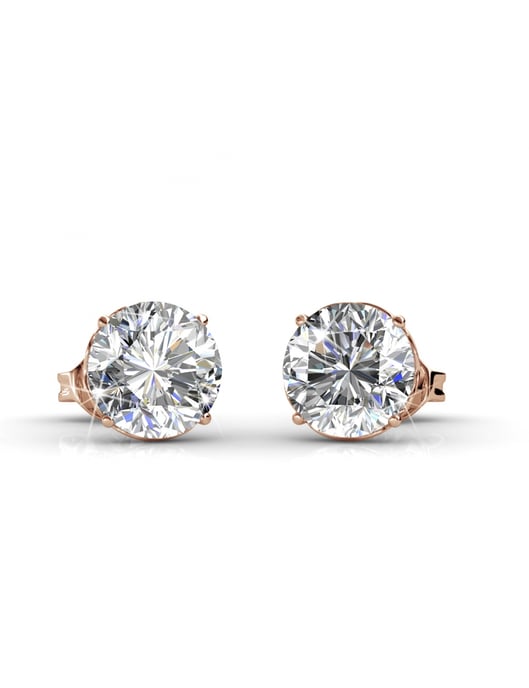 Conjuntos Kristine - Oro rosa y cristal - Image 3