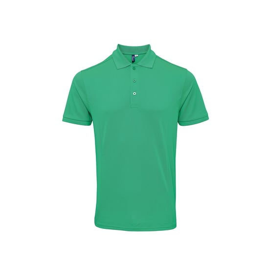 Premier Mens Coolchecker Plus Pique Polo With CoolPlus (Kelly) - Image 1