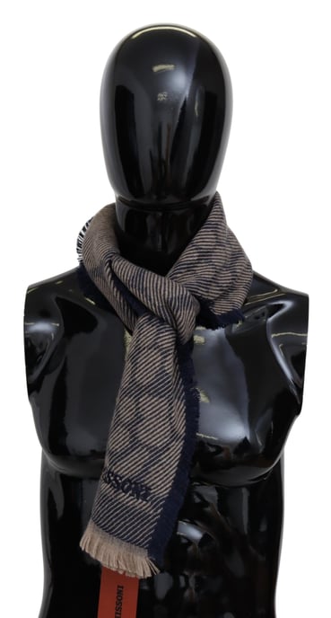 Missoni Men's Multicolor Patterned Cashmere Unisex Wrap Scarf - Image 1