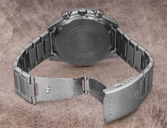 Casio Edifice Men's Silver Watch EFR-571D-1AVUEF - Image 3