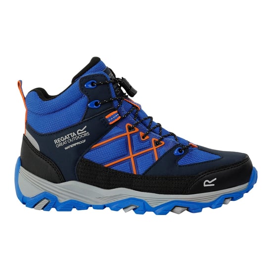 Regatta Childrens/Kids Samaris III Walking Boots (Oxford Blue/Orange)