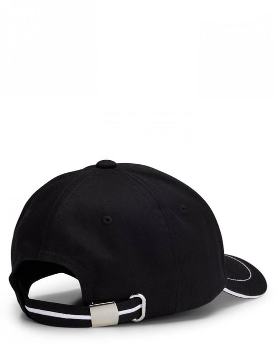 BOSS Green Cap-1 Mens Cotton-Twill Cap With Logo Detail - Image 3