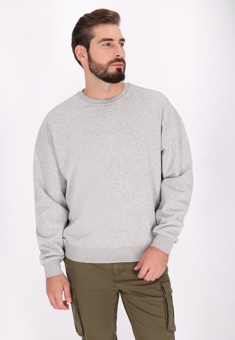 Dreimaster Sweatshirt Men Grey melange - Image 3