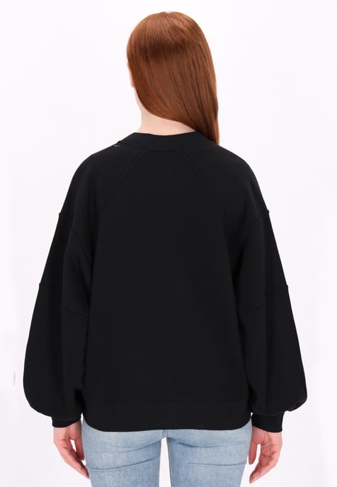 Dreimaster Sweat-jacket women black - Image 4