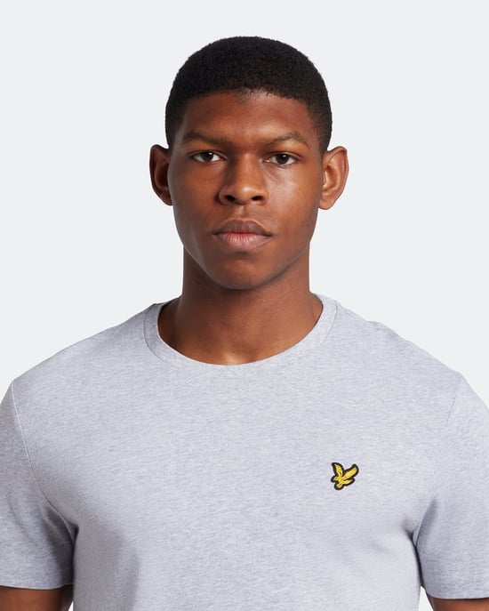Camiseta lisa Lyle & Scott gris - Image 4