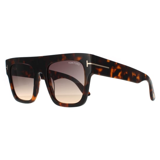 Tom Ford Cuadradas Mujeres Oscuro Habana Gradiente Ahumado - Image 2