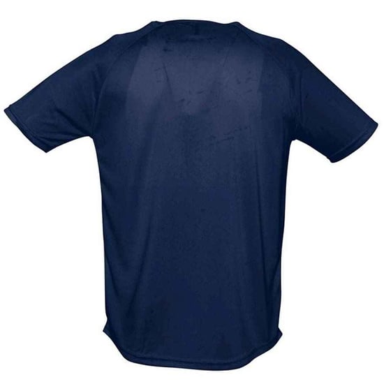 SOLS Mens Sporty Raglan T-Shirt (French Navy) - Image 2