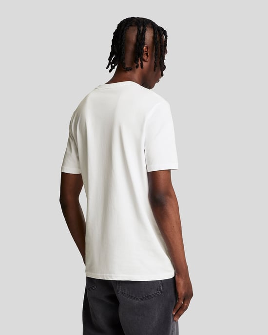 Lyle & Scott Embroidered T-Shirt White