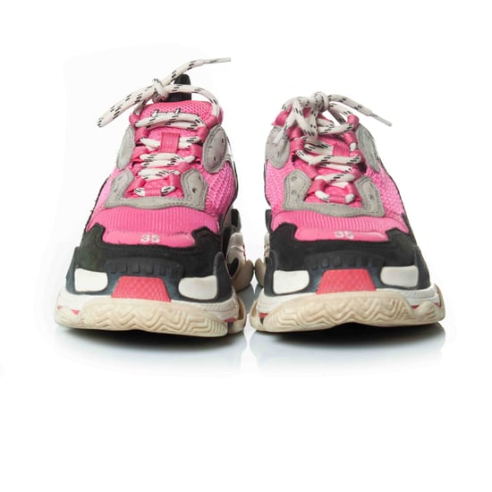 Triple S trainers in pink - Image 3