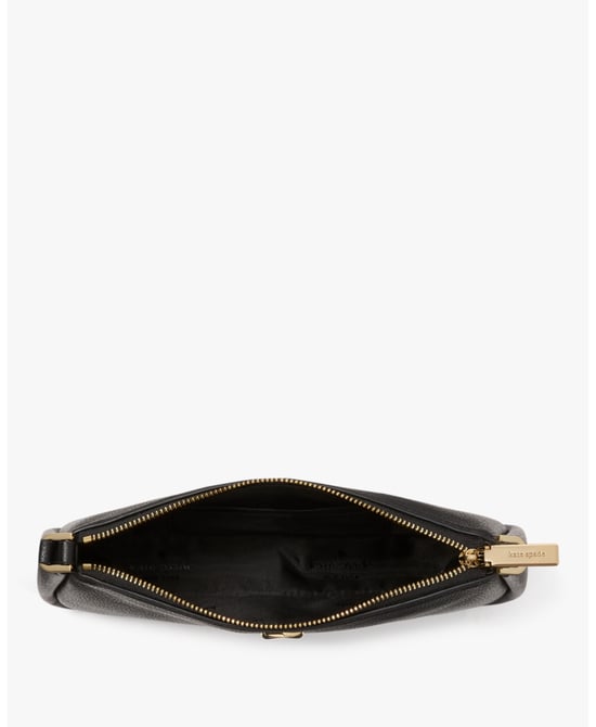Kayla Pebbled Leather Convertible Wristlet - Image 4
