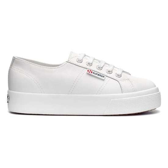 Superga Unisex Adult 2730 Nappa Leather Trainers (Optical White) - Image 1
