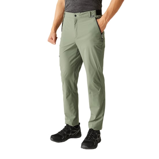 Regatta Mens Travel Light Packaway Trousers (Agave Green) - Image 4