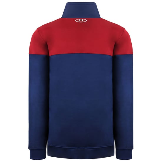 Under Armour Sportstyle Chaqueta deportiva azul marino/borgoña para hombre - Image 3