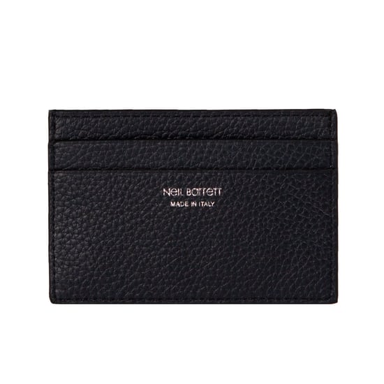Cartera de cuero negra para hombre Neil Barrett - Image 2
