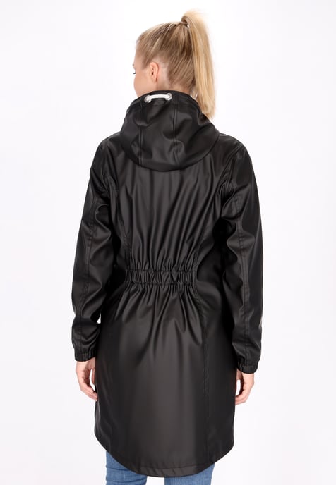 Schmuddelwedda raincoat women black - Image 4