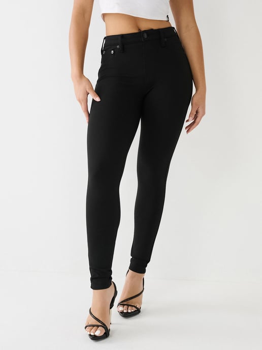 Ponte Curvy Jennie High Rise Skinny in Black