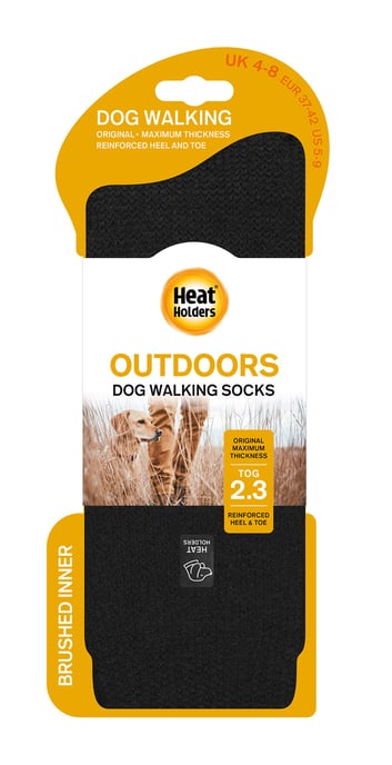 Calcetines de paseo para perros | Calcetines para perros | Calcetines de paseo para hombres y mujeres - NEGRO - Image 2