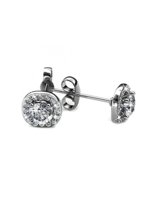 Pendientes Cushy - Plata y Cristal - Image 4