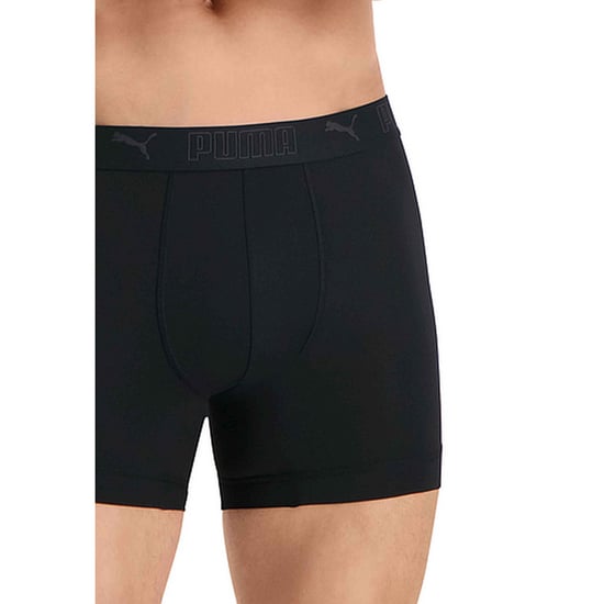 Puma Mens Active Boxer Shorts (Pack of 2) (Black) - Image 3