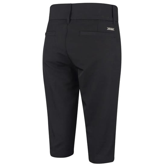 Island Green Womens/Ladies Stretch Golf Shorts (Black) - Image 2