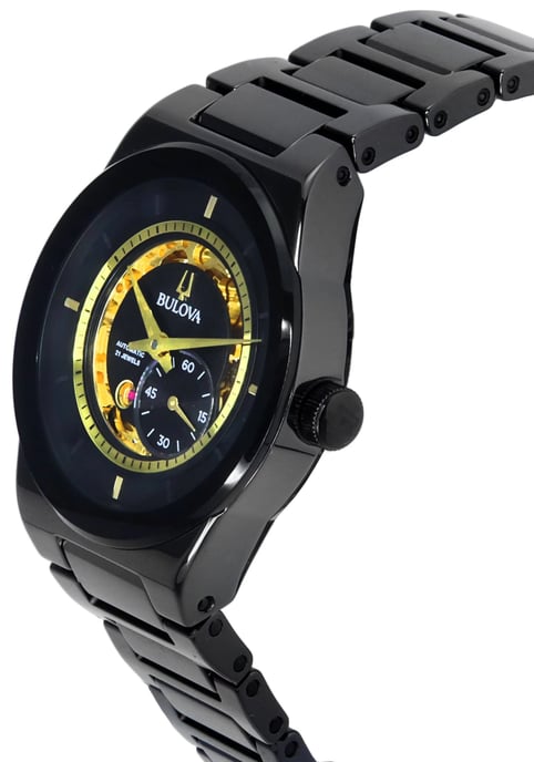 Bulova Millennia Collection Men's Black Watch 98A291 - Image 3