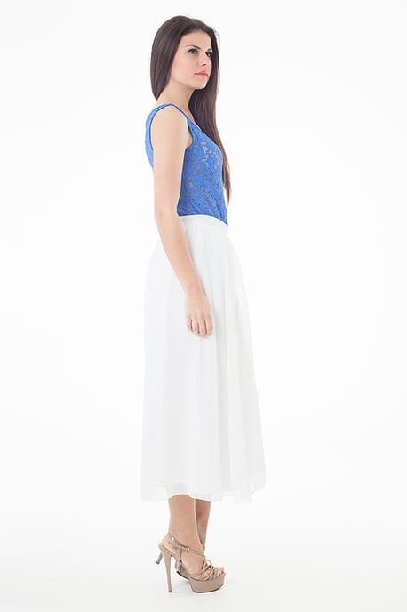 Sleeveless Stretch Lace Top