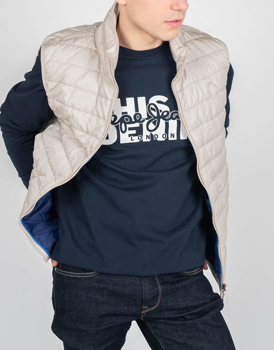 Invicta Sin mangas del hombre Gris - Image 3