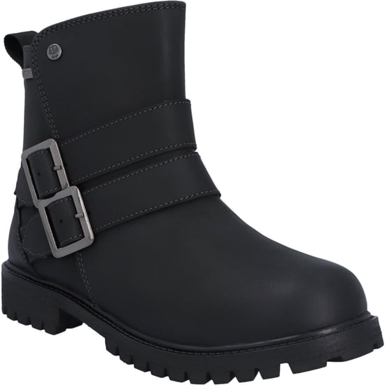 Hunter Ness Leather Women's Black Boots - Image 1