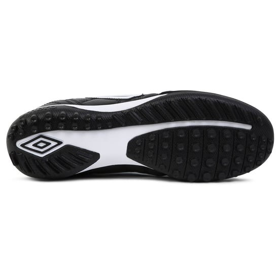 Umbro Mens Speciali Eternal Team Nt Grain Leather Astro Turf Trainers (Black/White/Royal Blue) - Image 4