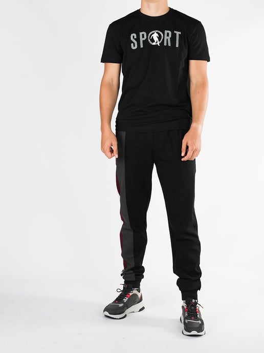Pantalones Bikkembergs Hombre Negro - Image 2