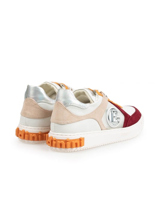 Baldinini Zapatillas de mujer rojo, beige - Image 3