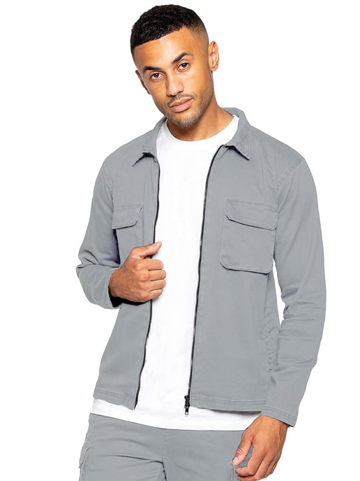 Enzo | Chaqueta Cargo Overshirt para hombre - Image 1
