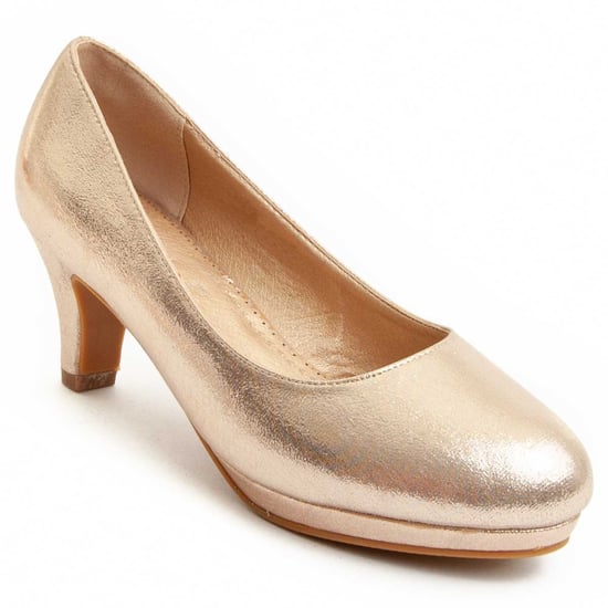 Montevita Heel Shoe Unne61 In Gold