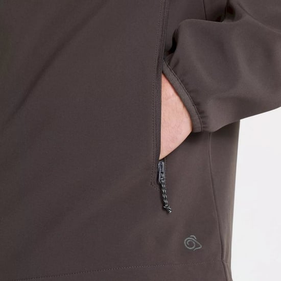 Craghoppers Mens Expert Basecamp Soft Shell Jacket (Carbon Grey)