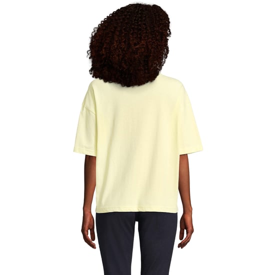 SOLS Womens/Ladies Boxy Organic Oversized T-Shirt (Light Yellow) - Image 4