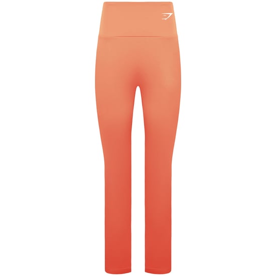 Gymshark Training Womens Orange 7/8 Leggings - Image 1