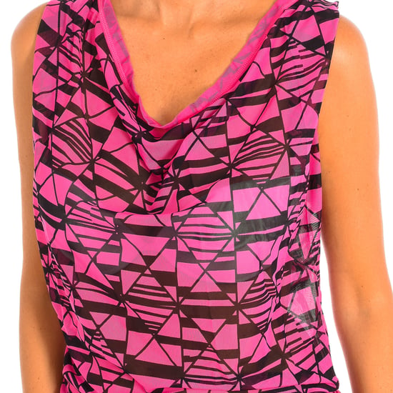 Women's short sleeve mesh sports t-shirt Z1T00669