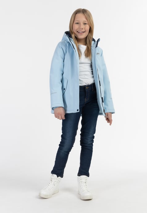 Schmuddelwedda Winter jacket Girls ice blue - Image 2