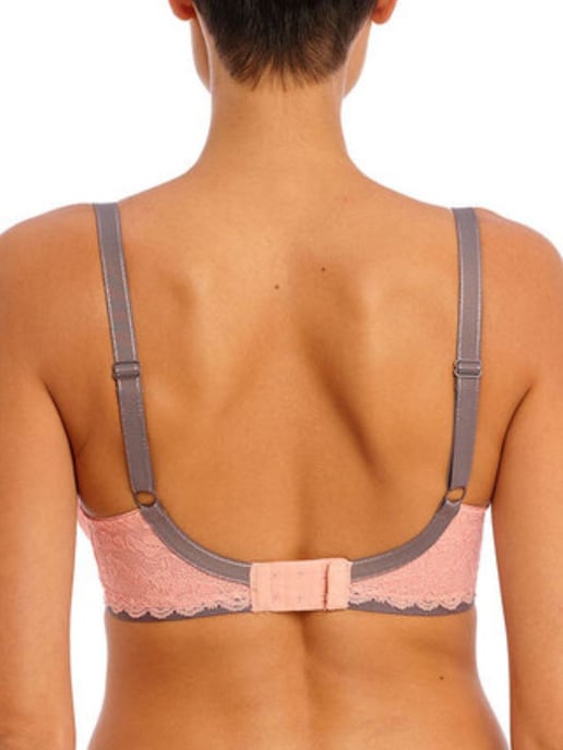 Offbeat Underwired Padded Half Cup Bra - Image 3