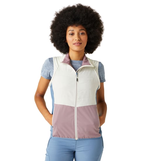 Regatta Womens/Ladies Steren II Hybrid Jacket (White/Heather Blue)