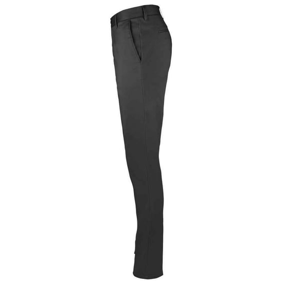 SOLS Womens/Ladies Jared Stretch Suit Trousers (Black) - Image 2
