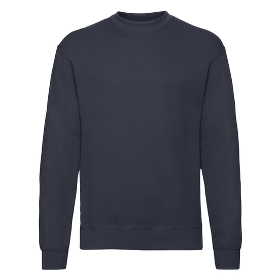 Fruit Of The Loom Mens Classic Drop Shoulder Sweatshirt (Deep Navy) - Image 1