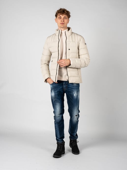 Geox Jacket Hilstone Men's Off-White